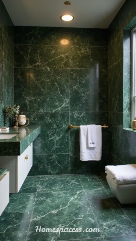 Colorful Bathroom Ideas to Transform Your Space with Style in 2026 10 Emerald Green Bathroom Tiles for a Rich, Jewel-Toned Statement
