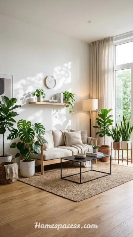 Indoor Plants Ideas to Bring Life, Color, and Freshness to Your Home 9 Minimalist Plant Styling for Modern and Scandinavian Interiors