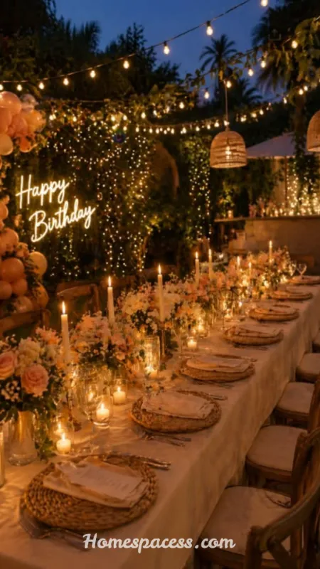 Garden Party Ideas That Will Wow Every Guest 13 Night Garden Candlelight Party