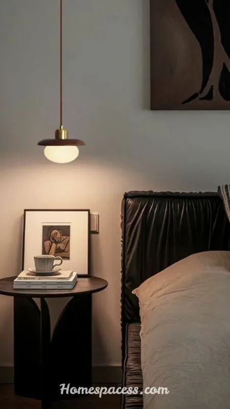 Bedroom Lamp Ideas That Transform Your Space in 2026 4 Pendant Bedroom Lamps: Freeing Up Nightstand Space Brilliantly