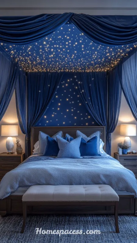 Western Bedroom Ideas: 12 Stunning Ways to Create a Rustic Retreat 14 Starry Night Canopy or Dreamy Draped Fabric: Western Romance