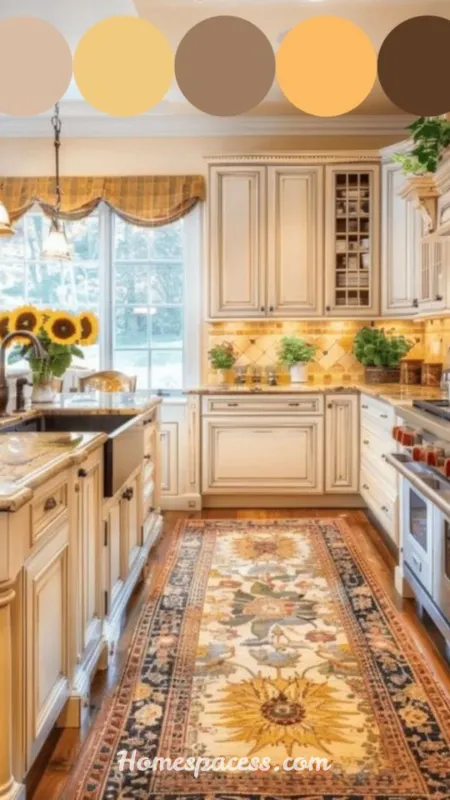 Colorful Kitchen Ideas: Bold Ways to Brighten Your Cooking Space 8 Sunshine Yellow Kitchen: Bringing Warmth and Energy