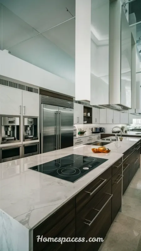 Island Kitchen Ideas: 13 Stunning Designs That Transform Your Kitchen in 2026 10 The Island with Integrated Appliances: Full Functionality in One Structure