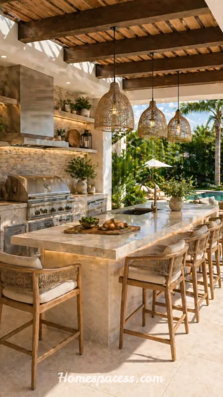 Island Kitchen Ideas: 13 Stunning Designs That Transform Your Kitchen in 2026 13 The Outdoor Kitchen Island: Extend Your Cooking Universe