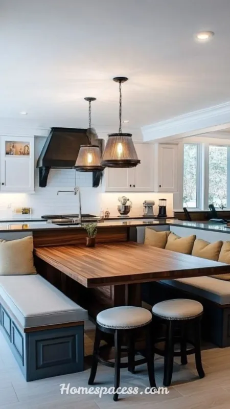 Island Kitchen Ideas: 13 Stunning Designs That Transform Your Kitchen in 2026 6 The Seating Island: Where Family Life Actually Happens