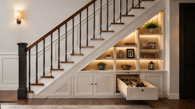 Under Stairs Storage Ideas: Smart Ways to Transform Wasted Space into Functional Storage 2 Under Stairs Storage Ideas