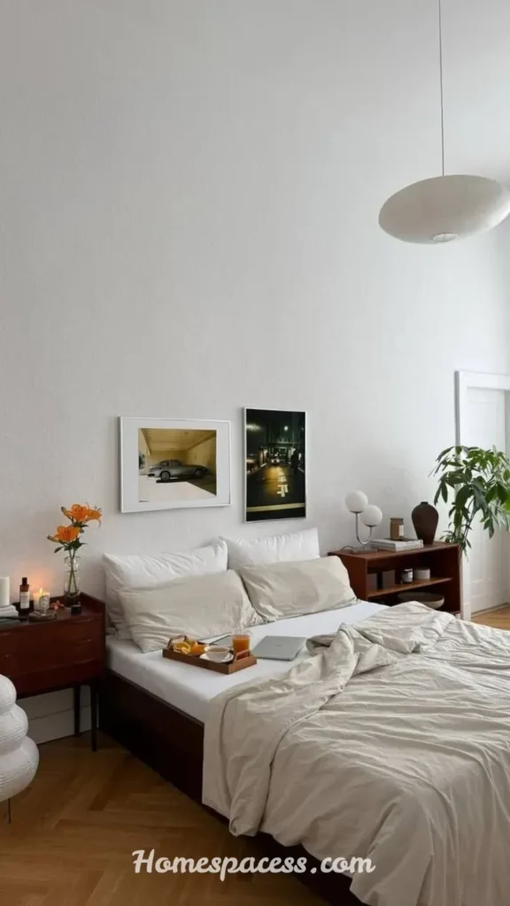 Bedside Table Ideas That Make Every Bedroom Feel More Luxurious 7 Mismatched Nightstands for Couples