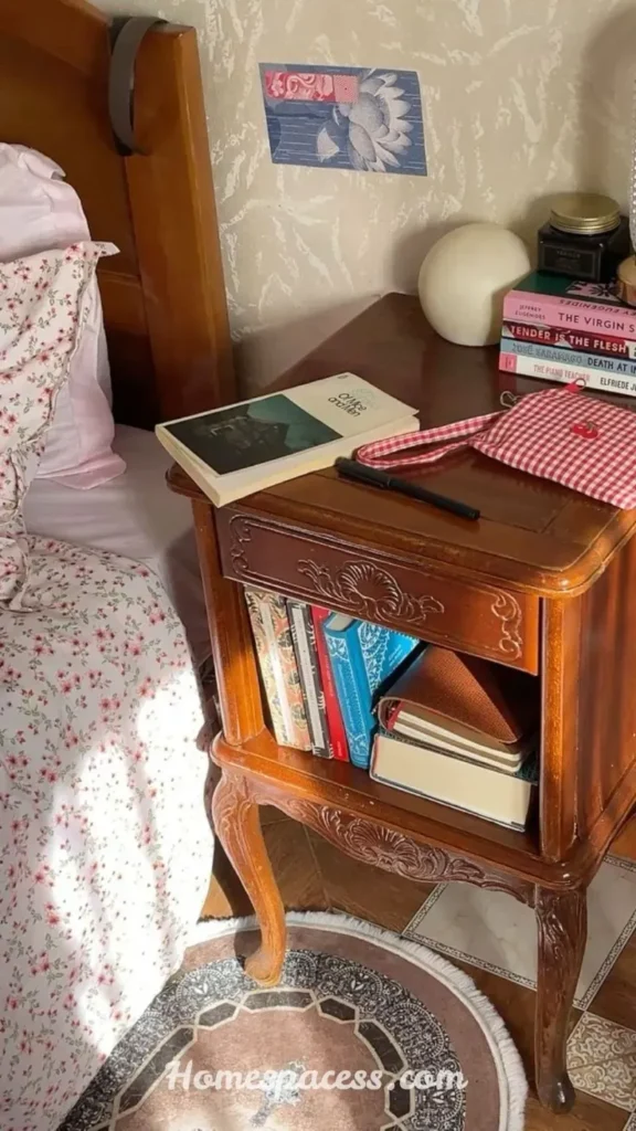 Bedside Table Ideas That Make Every Bedroom Feel More Luxurious 9 Open-Shelf Nightstands for Book Lovers