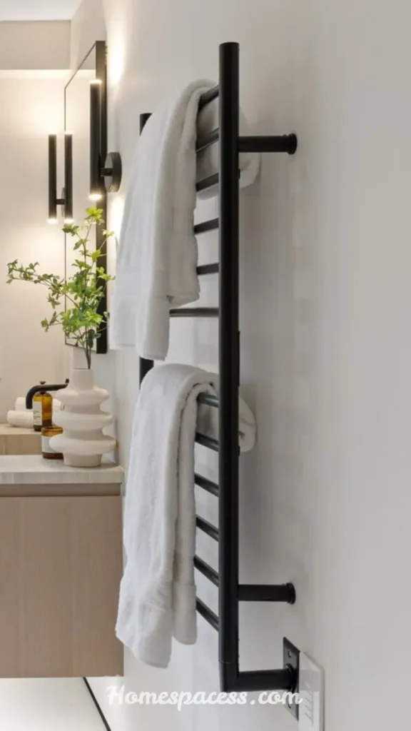 Luxury Bathroom Design Ideas You'll Want to Copy for a Stylish Home Makeover 8 Heated Floors and Towel Warmers