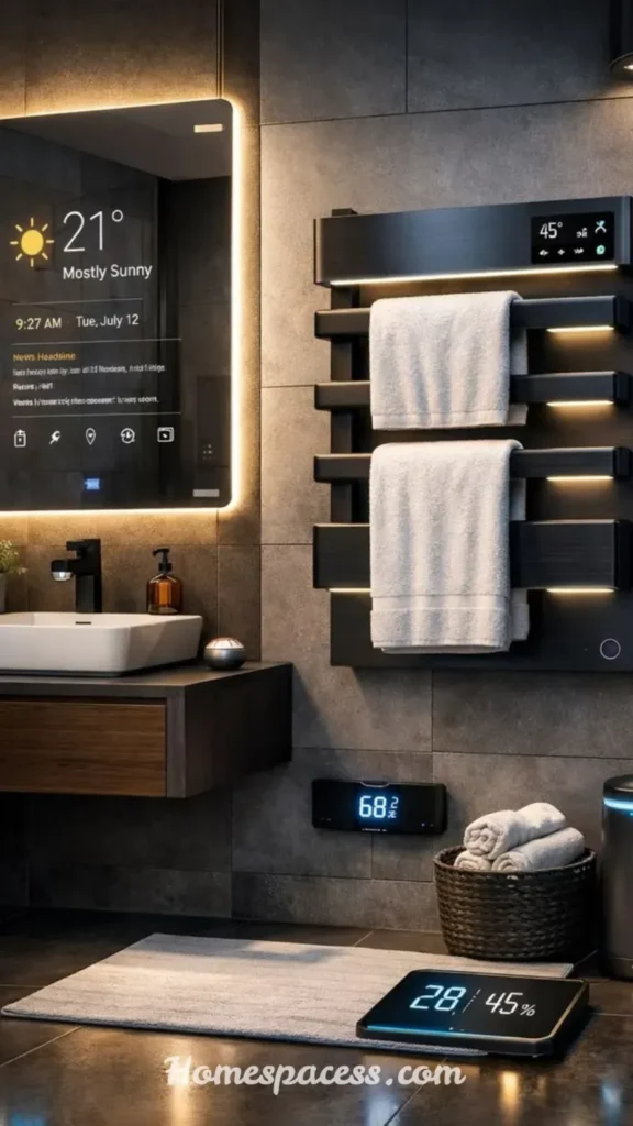 Luxury Bathroom Design Ideas You'll Want to Copy for a Stylish Home Makeover 10 Smart Technology Integration