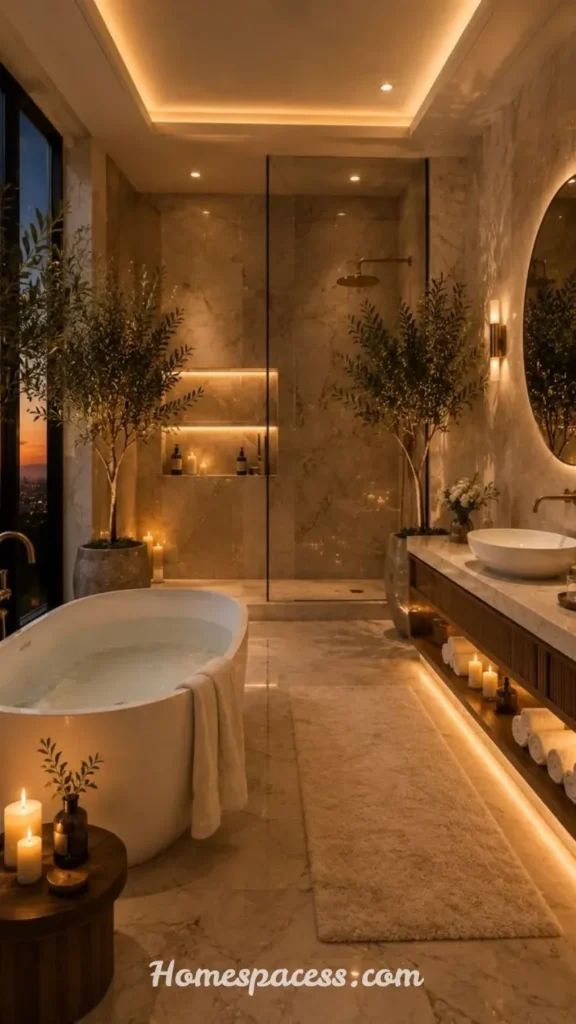 Luxury Bathroom Design Ideas You'll Want to Copy for a Stylish Home Makeover 4 Freestanding Soaking Tubs as the Room's Centerpiece