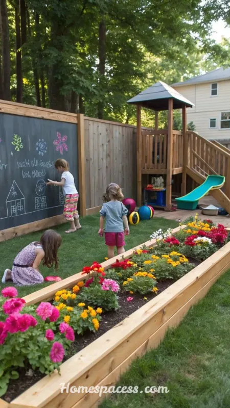 Backyard Design Ideas to Create Your Dream Outdoor Space 13 Add a Natural Kids' Play Zone