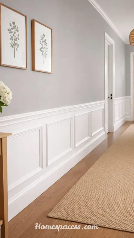 Living Room Wall Decor Ideas That Instantly Elevate Any Space 10 Add Dimension With Wall Molding or Wainscoting