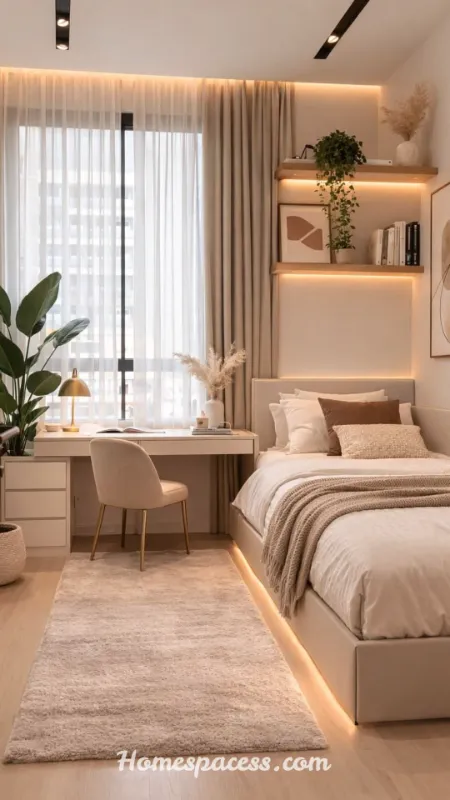 Guest Bedroom Ideas: Ways to Design a Room Your Visitors Will Love 5 Add Multipurpose Furniture for Small Spaces