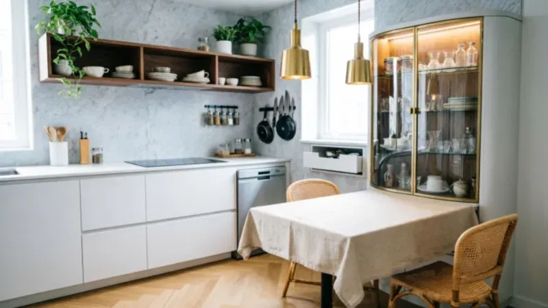 Tiny Kitchen Ideas That Add Storage, Style, and Better Organization 2 Tiny Kitchen Ideas