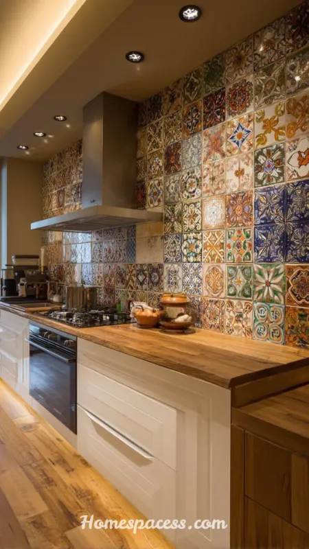 Kitchen Backsplash Ideas: Stunning Designs to Transform Your Kitchen in 2026 9 Bold Colorful Tile Backsplash