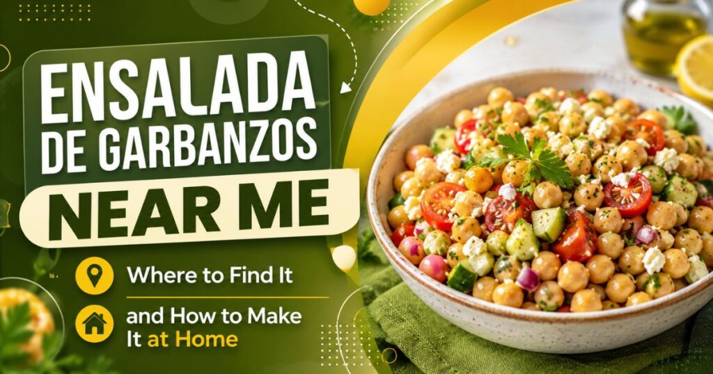 Ensalada de Garbanzos Near Me