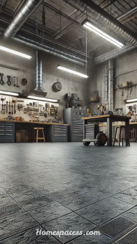Workshop Design Ideas to Build a Smarter, Safer, and More Efficient Space 10 Epoxy and Rubber Flooring Solutions