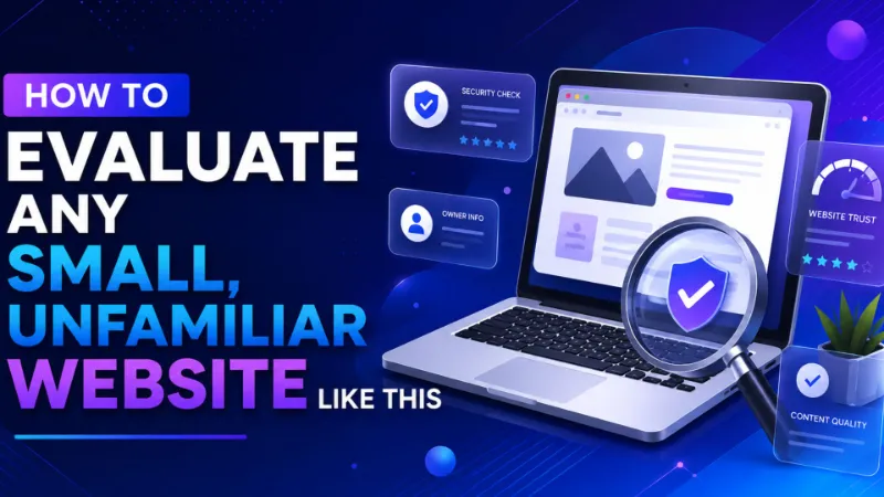 PixelSpinx com: Review 2026 What It Really Is, Is It Safe, and Should You Trust It 3 How to Evaluate Any Small, Unfamiliar Website Like This