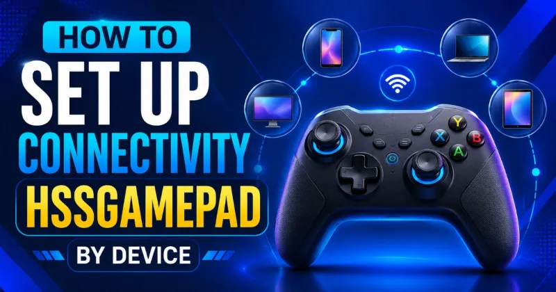 Connectivity HSSGamePad: The Complete Setup and Troubleshooting Guide 2026 2 How to Set Up Connectivity HSSGamePad by Device