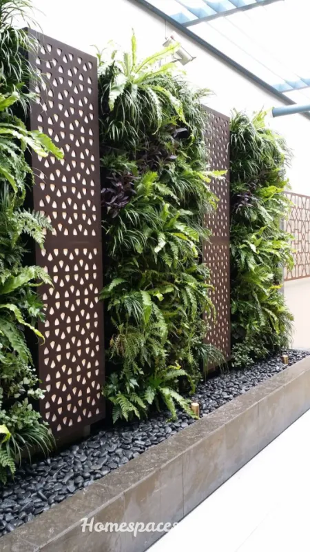 Backyard Design Ideas to Create Your Dream Outdoor Space 5 Install a Vertical Garden Wall