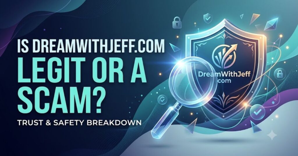 DreamWithJeff com: Review 2026 What the Site Actually Is (And Why the Internet Can't Agree) 2 Is DreamWithJeff com Legit or a Scam? Trust & Safety Breakdown