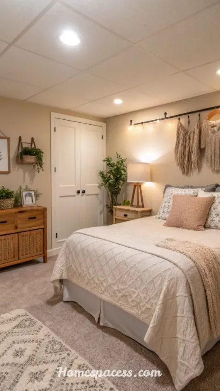 Basement Bedroom Ideas: Smart Designs for a Cozy, Code-Safe Retreat 5 Layered Lighting for a Windowless Feel