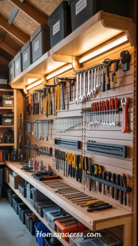 Workshop Design Ideas to Build a Smarter, Safer, and More Efficient Space 4 Multi-Level Wall Storage Systems