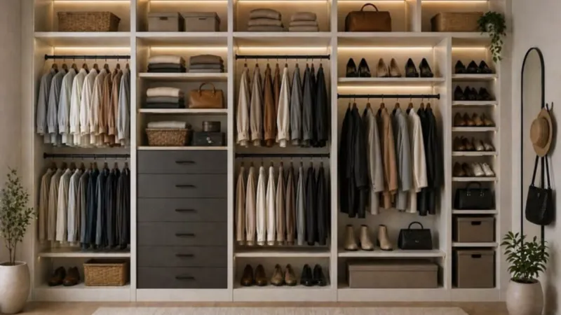 Small Walk-In Closet Ideas That Maximize Style and Storage 2 Small Walk-In Closet Ideas