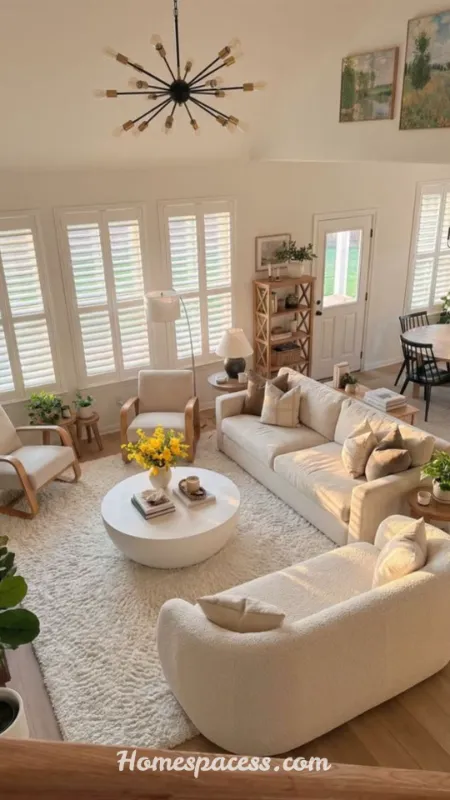 Aesthetic Living Room Ideas: Stunning Ways to Design a Space You'll Love 5 Statement Lighting Layers