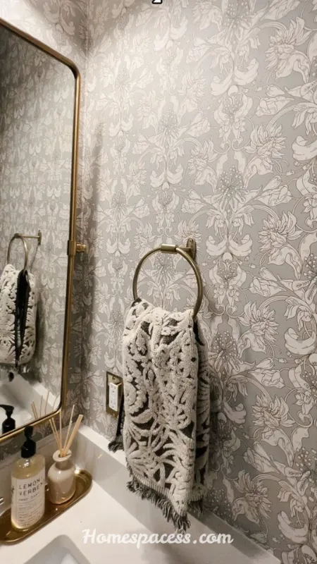 Guest Half Bathroom Ideas: Stylish Designs to Wow Every Visitor 3 Statement Wallpaper for an Instant Wow Factor