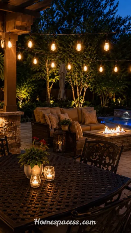 Garden Lighting Ideas: Inspired Ways to Illuminate Your Outdoor Space 5 String Lights for Instant Ambiance