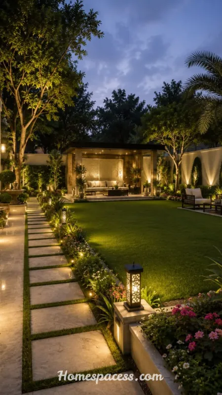 Garden Lighting Ideas: Inspired Ways to Illuminate Your Outdoor Space 6 Uplighting to Highlight Trees and Architecture