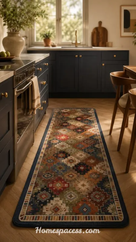 Kitchen Rugs Ideas: Stylish Ways to Upgrade Your Kitchen Floor 13 Vintage-Inspired and Persian-Style Rugs