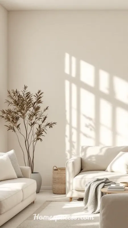 Living Room Paint Color Ideas: The Complete Guide 2026 7 Warm White and Off-White for Timeless Brightness