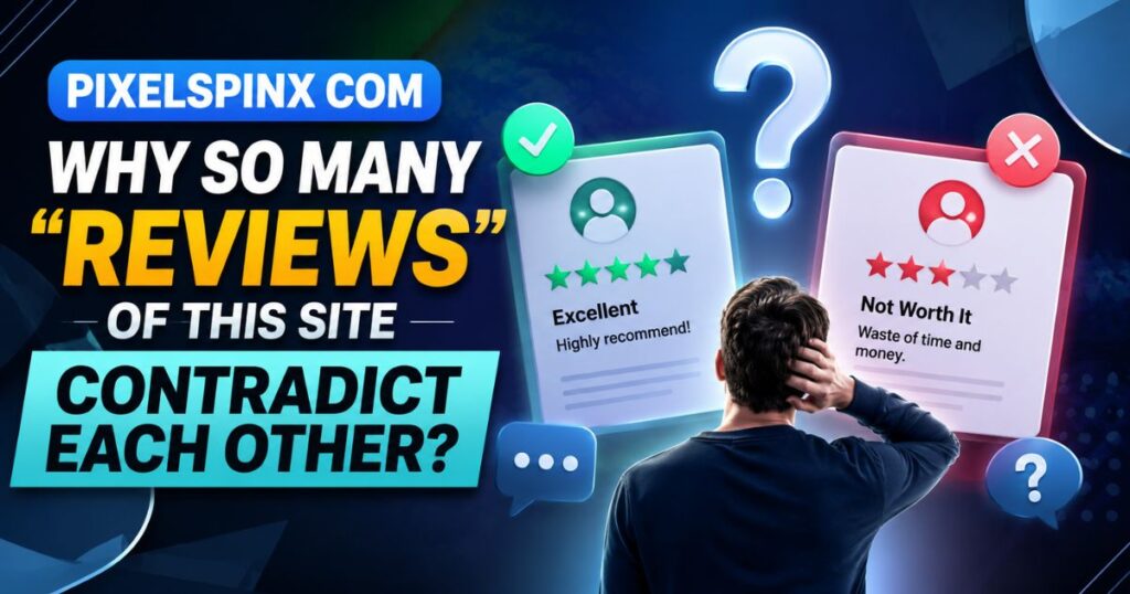 PixelSpinx com A Deep Dive An Honest 2026 Breakdown 3 Why So Many "Reviews" of This Site Contradict Each Other