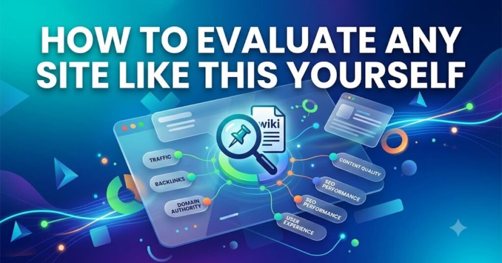PushWiki com Review 2026 What It Actually Is (Not What Google Says) 3 How to Evaluate Any Site Like This Yourself