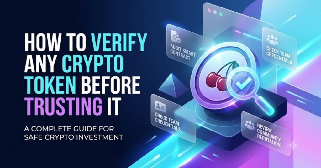 Milohacherry Coin (MLC): What's Actually Verified vs. Just Claimed (2026 Guide) 3 How to Verify Any Crypto Token Before Trusting It