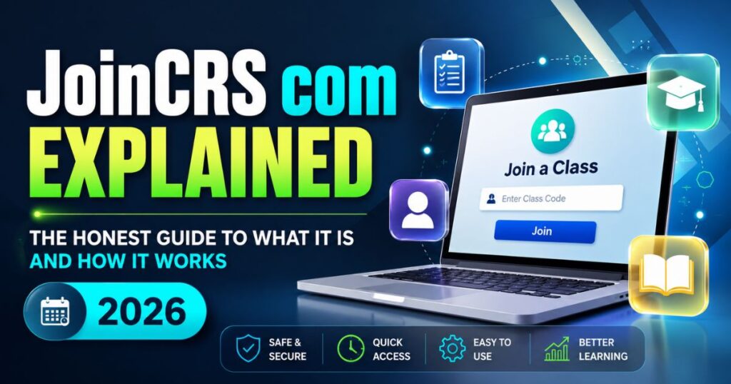 JoinCRS com Explained: The Honest Guide to What It Is and How It Works 2026 JoinCRS com