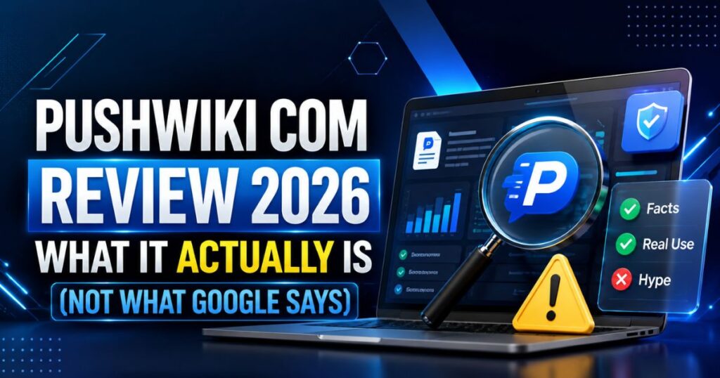 PushWiki com Review 2026 What It Actually Is (Not What Google Says) PushWiki com