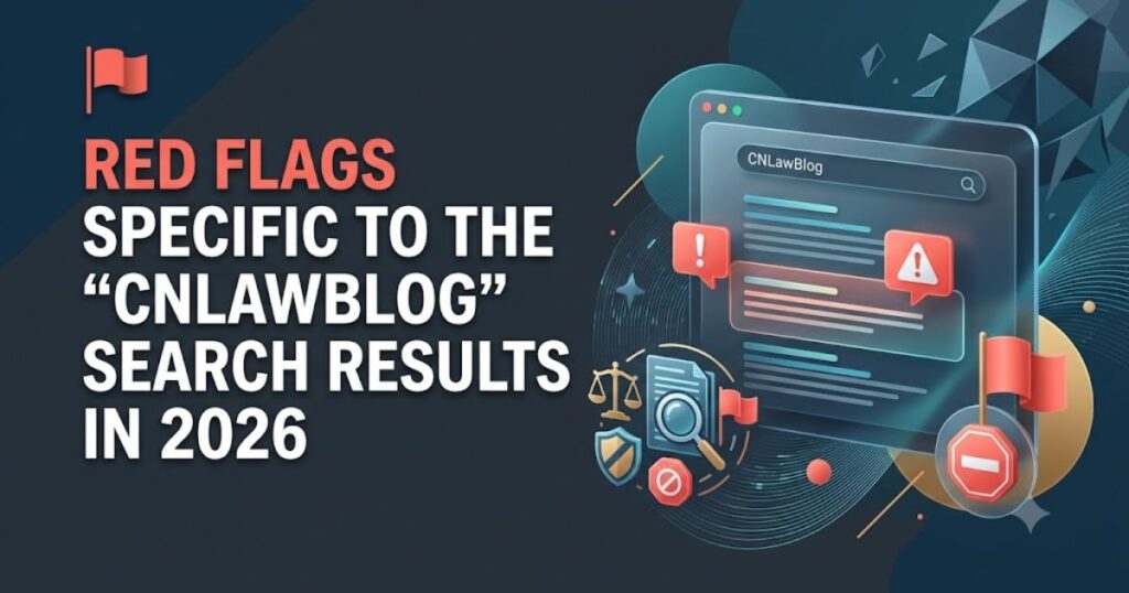 CNLawBlog 2026 Explained: Why This Name Is Confusing Google (And How to Find the Real Thing) 3 Red Flags Specific to the "CNLawBlog" Search Results in 2026