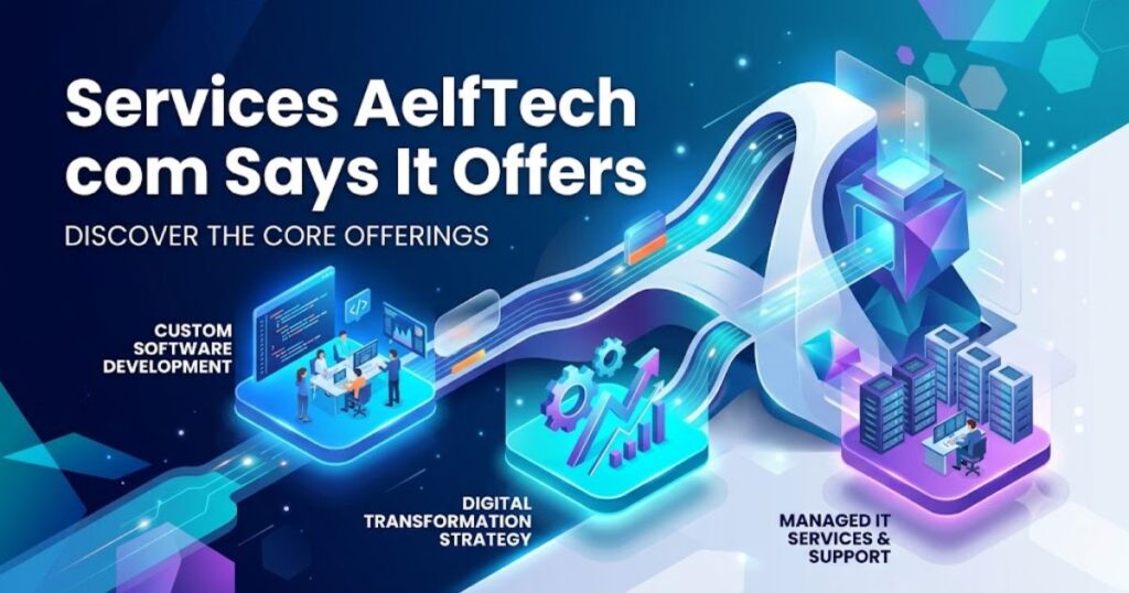 AelfTech com Review 2026: What This Agency Actually Offers (And What to Check First) 2 Services AelfTech com Says It Offers