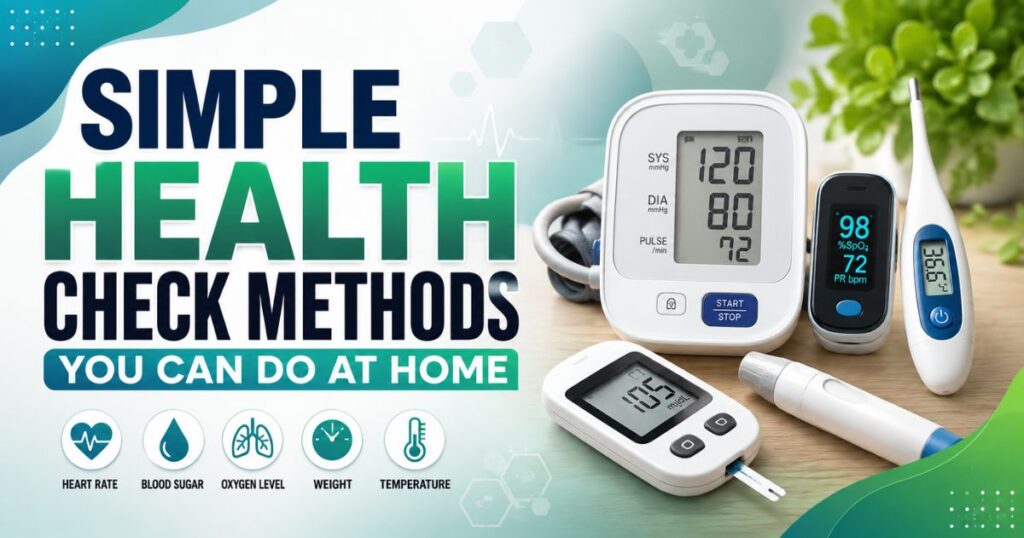 Simple Health Check Methods You Can Do at Home Simple Health Check Methods