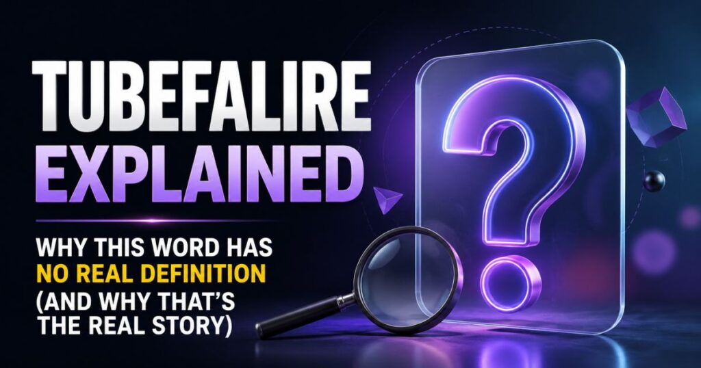 Tubefalire Explained: Why This Word Has No Real Definition (And Why That’s the Real Story) Tubefalire Explained