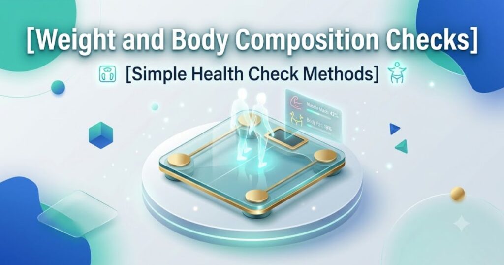 Simple Health Check Methods You Can Do at Home 3 Weight and Body Composition Checks