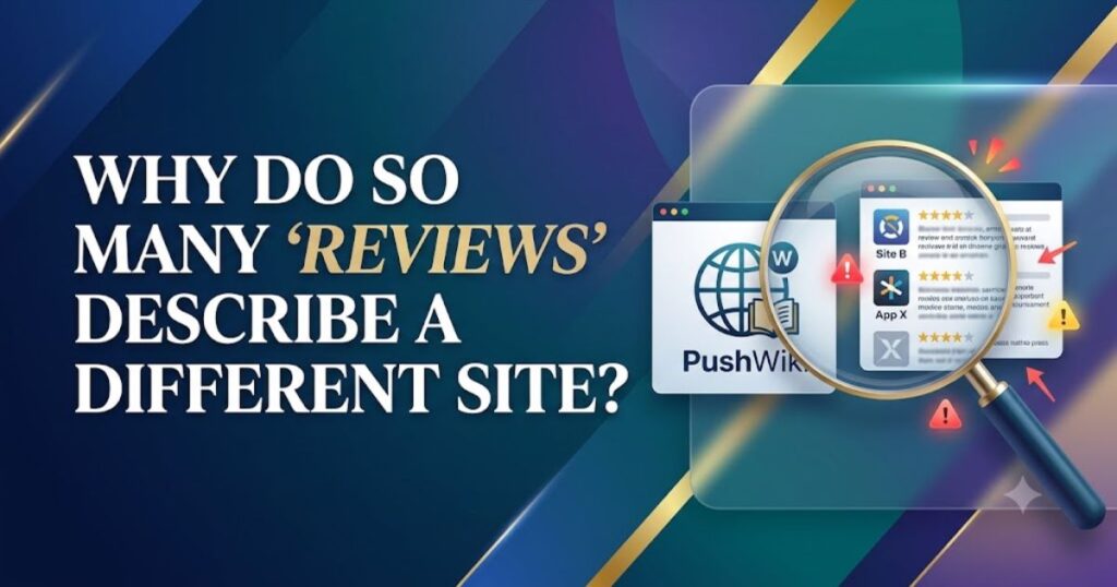 PushWiki com Review 2026 What It Actually Is (Not What Google Says) 2 Why Do So Many "Reviews" Describe a Different Site?
