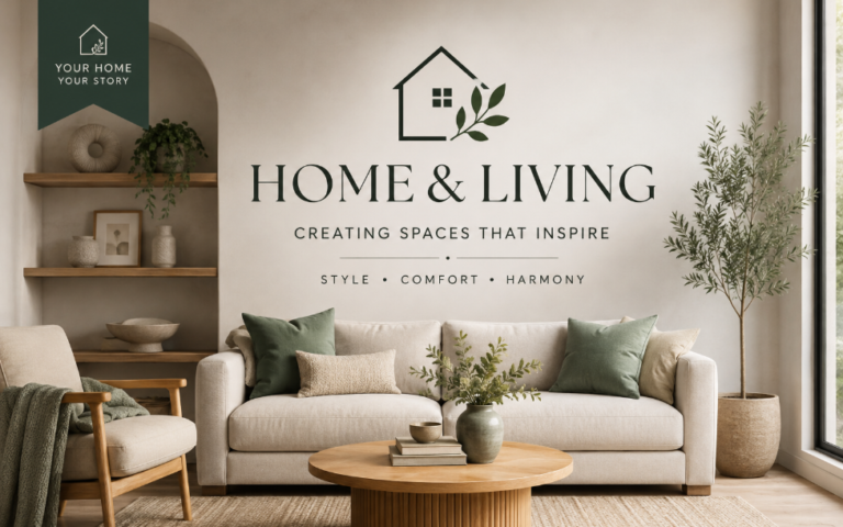 Creating a Memorable Brand Identity for a Home & Living Website Home