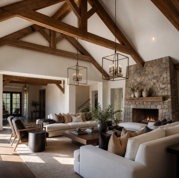How Exposed Wood Beams Transform Interior Architecture How Exposed Wood Beams